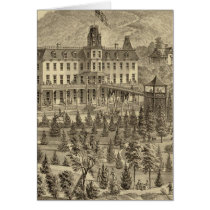 Ellanova Springs 10 miles from Pittsburgh Greeting Card