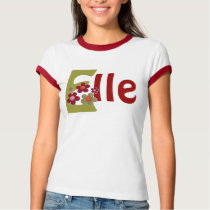 "Elle" Flowers  T-shirt