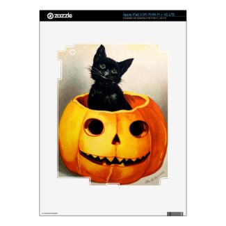 Ellen H. Clapsaddle: Black Cat in Jack O`Lantern