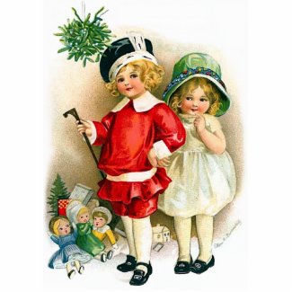 Ellen H. Clapsaddle: Boy and Girl with Toys
