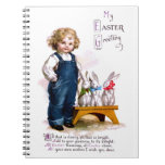 Ellen H. Clapsaddle: Child with tree bunnies Notebooks