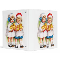 Ellen H. Clapsaddle: Children with Ducklings Vinyl Binders