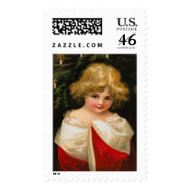 Ellen H. Clapsaddle - Christmas Girl Stamps