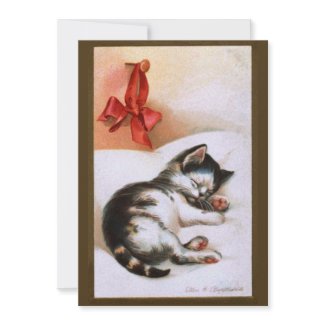 Ellen H. Clapsaddle: Christmas Kitten