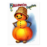 Ellen H. Clapsaddle: Funny Pumpkin Character postcards