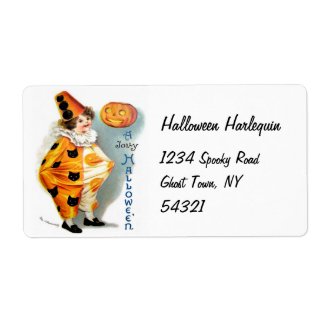 Ellen H. Clapsaddle: Halloween Harlequin