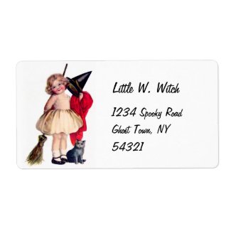 Ellen H. Clapsaddle: Little Witch with Cat