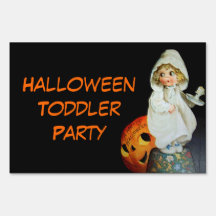 Ellen H. Clapsaddle: Little Girl with Candle Lawn Signs