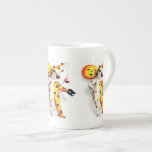 Ellen H. Clapsaddle: Little Halloween Harlequin Porcelain Mugs