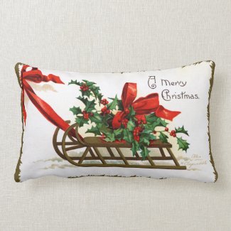 Ellen H. Clapsaddle: Sledge with Holly