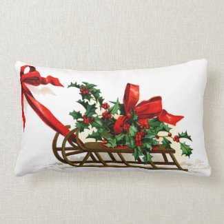 Ellen H. Clapsaddle: Sledge with Holly