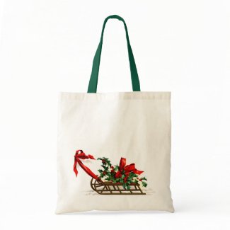 Ellen H. Clapsaddle: Sledge with Holly