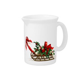 Ellen H. Clapsaddle: Sledge with Holly