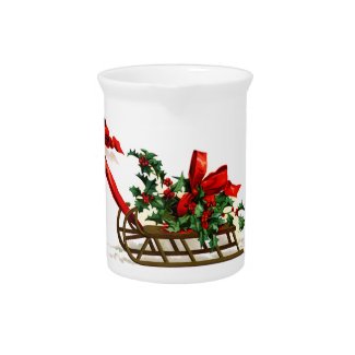 Ellen H. Clapsaddle: Sledge with Holly