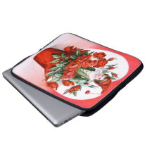 Ellen H. Clapsaddle: Valentine Roses Laptop Computer Sleeve