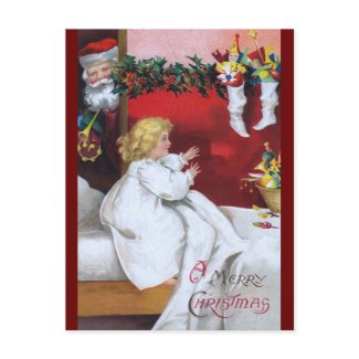 Ellen H. Clapsaddle: Watching Santa