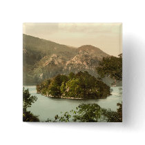 Ellen's Isle, Loch Katrine, Trossachs, Scotland buttons