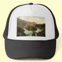 Ellen's Isle, Loch Katrine, Trossachs, Scotland hats by tartanphoenix Ellen's Isle, Loch Katrine, Trossachs, Scotland hats
