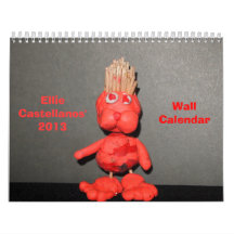 Ellie Castellanos' 2013 Wall Calendar