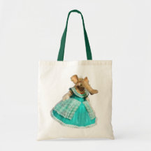 Ellie the Elephant Canvas Bags