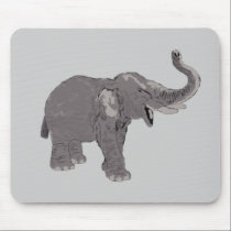 Ellie the Elephant mousepads