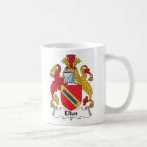 Elliot Family Crest mugs