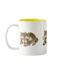 Elliot the Raccoon Mugs