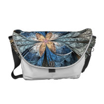 Elliptic Butterfly Rickshaw Messenger Bag messenger bags