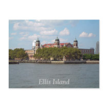 Ellis Island Postcard