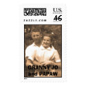 Ellsworth and Joann in love 1948 postage