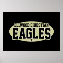 Ellwood Christian; Eagles Print