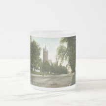 Elm St., Southbridge, Mass. 1908 Vintage Coffee Mugs