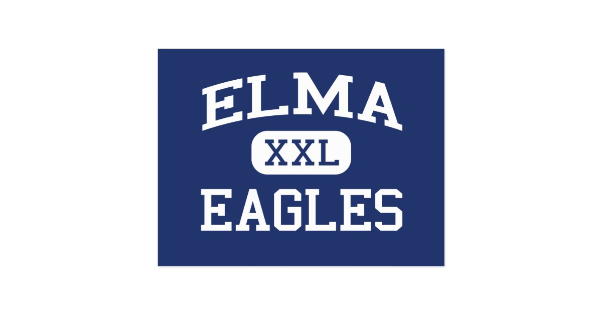 Elma Eagles Elma High School Elma Washington Postcard Zazzle
