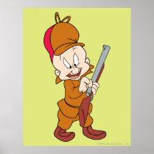 Elmer Fudd Ready to Hunt Print