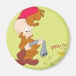 Elmer Fudd's Gun Failure Refrigerator Magnet