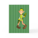 Elmer The Elf Christmas Card by mariannegilliand Elmer The Elf Christmas Card