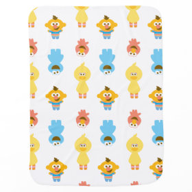 Elmo, Cookie Monster, Bert & Cookie Monster Receiving Blankets
