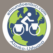 Elmundoenbici.com logo sticker stickers