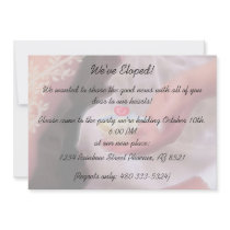Elopement Party Invitation by FairyWoods Elopement Party Invitation