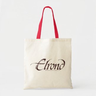 Elrond Name Solid Canvas Bag