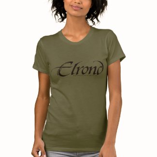 Elrond Name Solid T Shirts