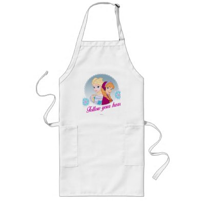 Elsa and Anna- Follow Your Heart Long Apron