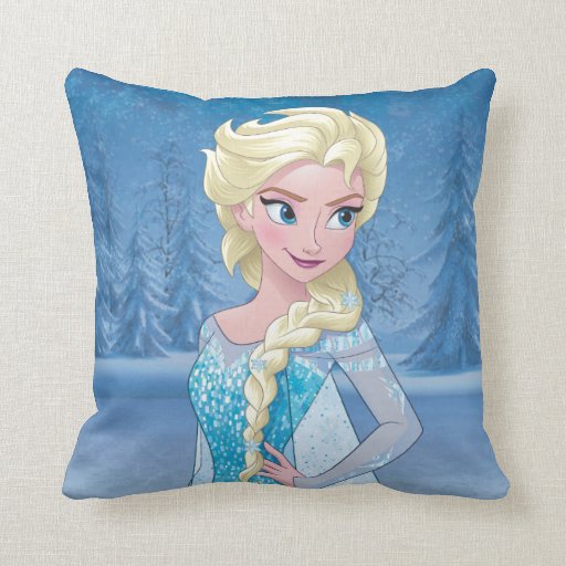 elsa throw pillow