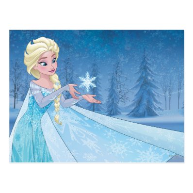 Elsa - Let it Go! Postcard