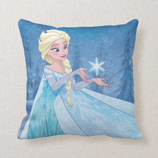 elsa frozen pillow