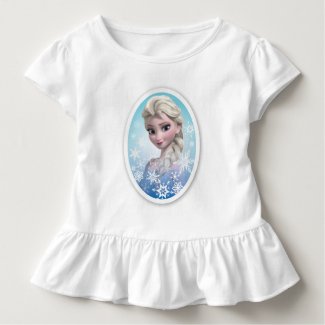 Elsa Snowlake Frame Tshirt