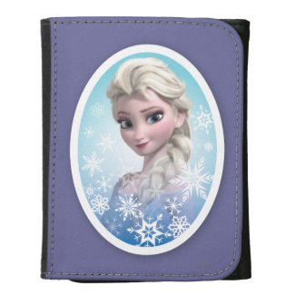 Elsa Snowlake Frame Wallet