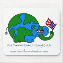 Elsa The Envirophant!~Mousepad by Kim_Souza Elsa The Envirophant!~Mousepad