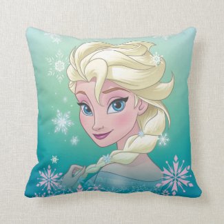 Elsa - Winter Magic Throw Pillows