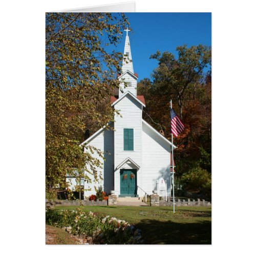Elsah, Illinois Church card
